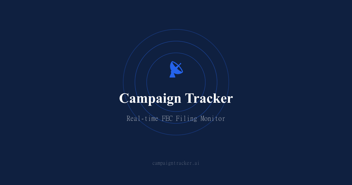 Campaign Tracker - Real-time FEC Filing Monitor